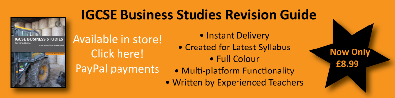 IGCSE BusinessStudies
