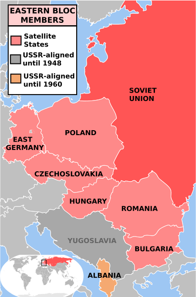 IGCSE history, cold war, eastern Europe; Soviet control