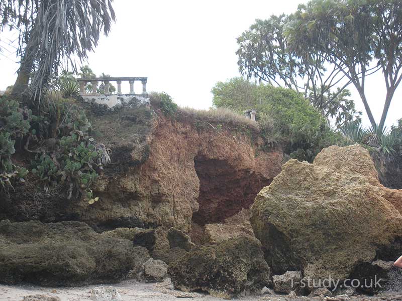 Coastal erosion