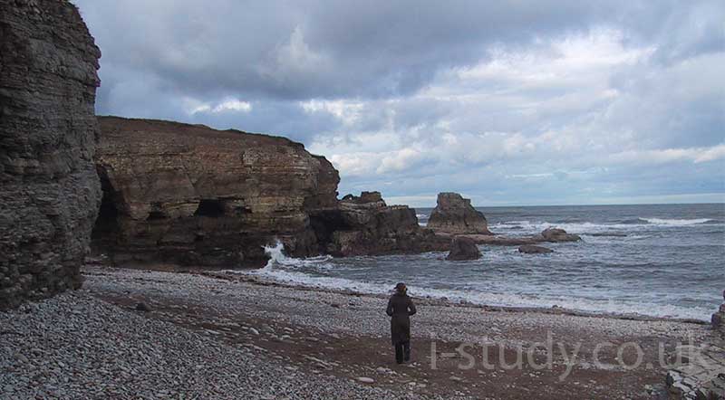 headland erosion features